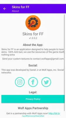 Skins for FF - New skins to play! android App screenshot 5